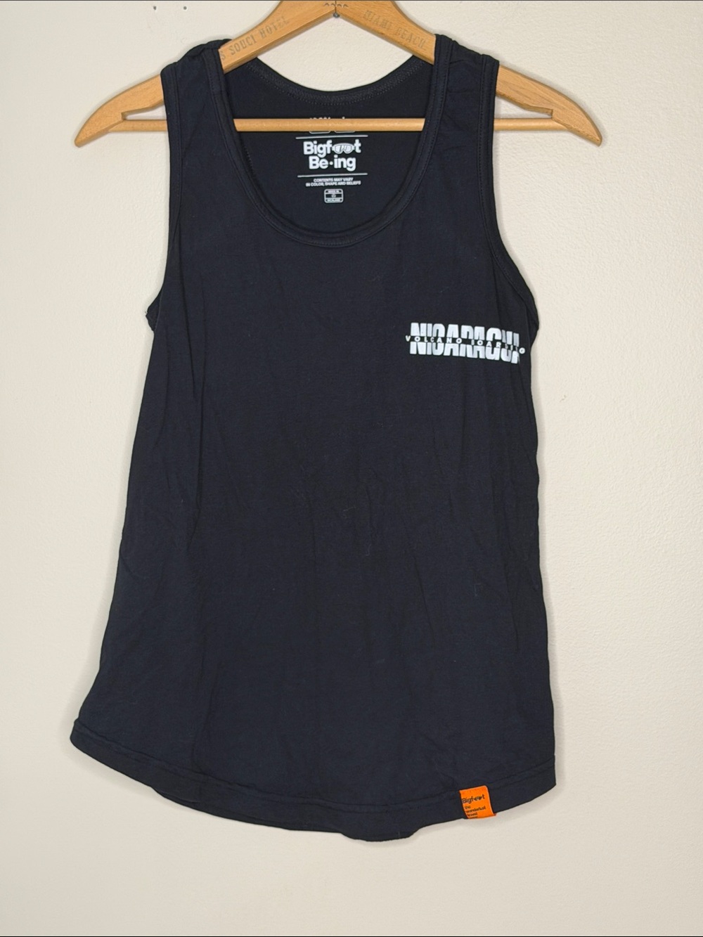 Women's Black Graphic Tank Top